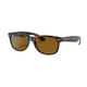 Ray-Ban New Wayfarer Sunglasses - Light Havana / B-15 Brown.jpg