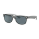 ray New Wayfarer Classic Sunglasses - Transparent Grey.jpg