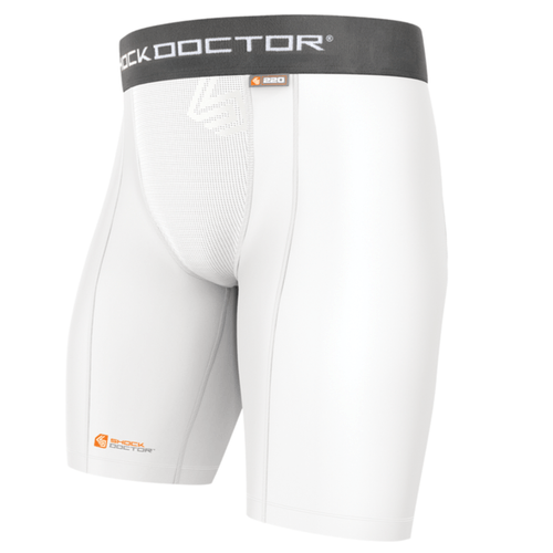 Shock Doctor Core Compression Short W/ Cup Pocket - Boys'
