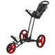 Sun Mountain PX3 Push Golf Cart - Magnetic Gray / Red.jpg