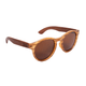 One Optic Goldfoil Sunglasses - Matte Stripe Brown / Bubinga Wood Temples / Brown.jpg