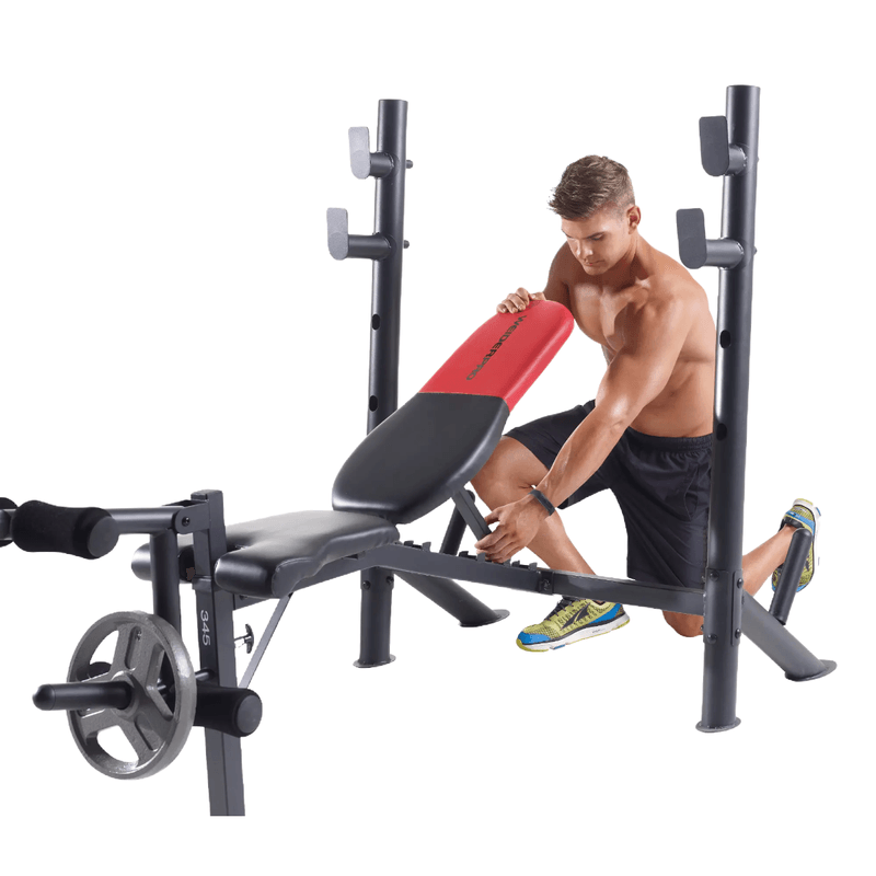 Weider Pro 345 Mid Width Bench - Bobwards.com