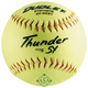 Dudley Thunder Usasb Hycon Sp Yellow Softball (12 Pack) - Yellow.jpg