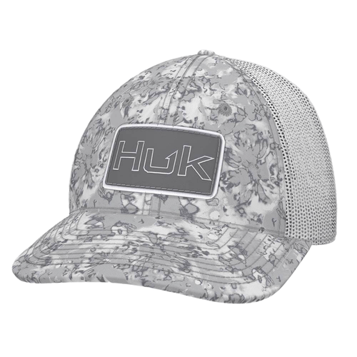 Huk Fin Flats Camo Trucker Hat - Men's