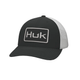 Huk Logo Stretchback Trucker Hat - Black.jpg