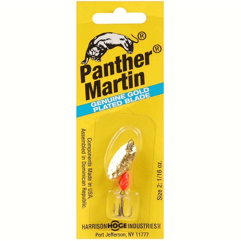 Panther Martin Hammered Spinner - Gold
