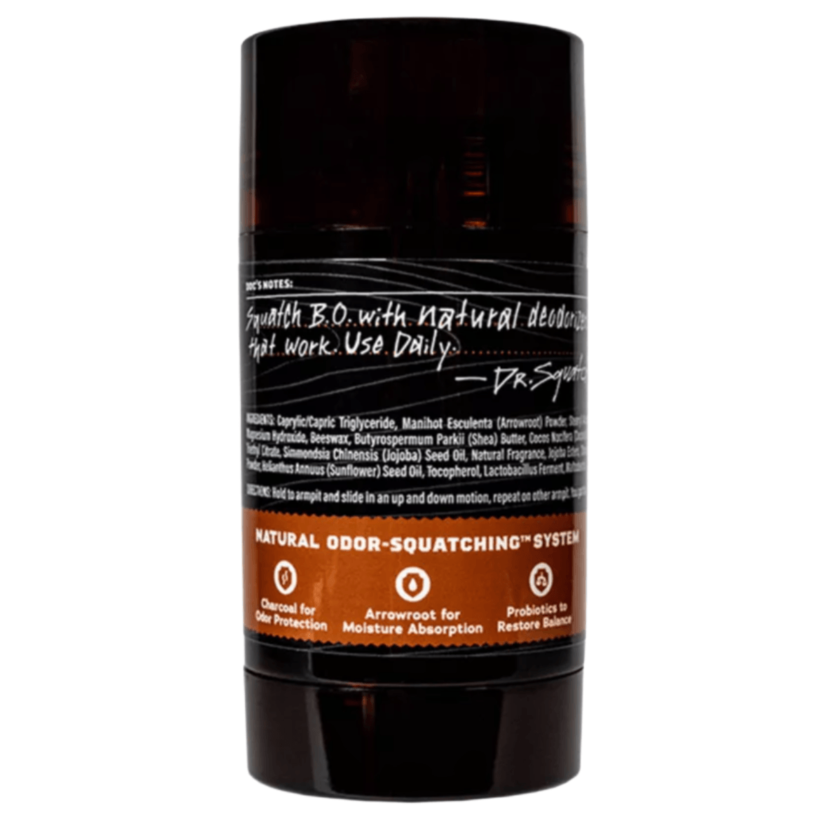 Dr. Squatch Wood Barrel Bourbon Deodorant 