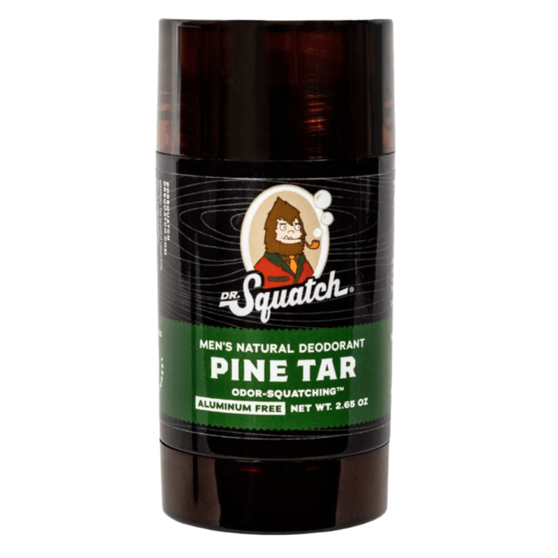 Dr. Squatch Natural Deodorant, Pine Tar, 2.65 oz