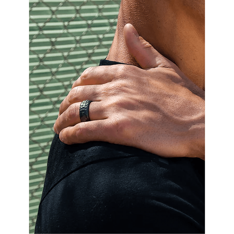 QALO Men's Athletics Wedding Ring