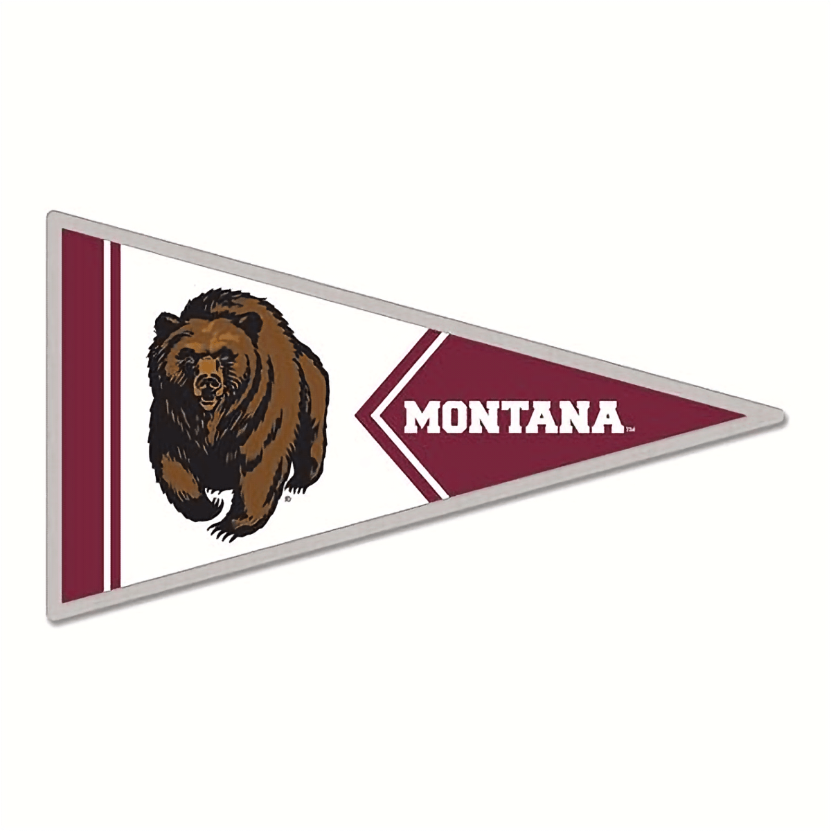 PINNACOLO NCAA Montana Grizzlies 3D Logo Series Wall Art - 12x12 PPO-6