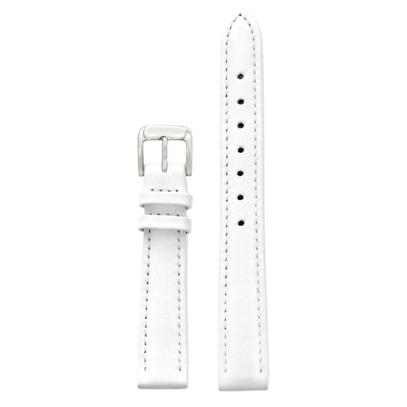 Speidel Stitched Calfskin Leather Band Men's