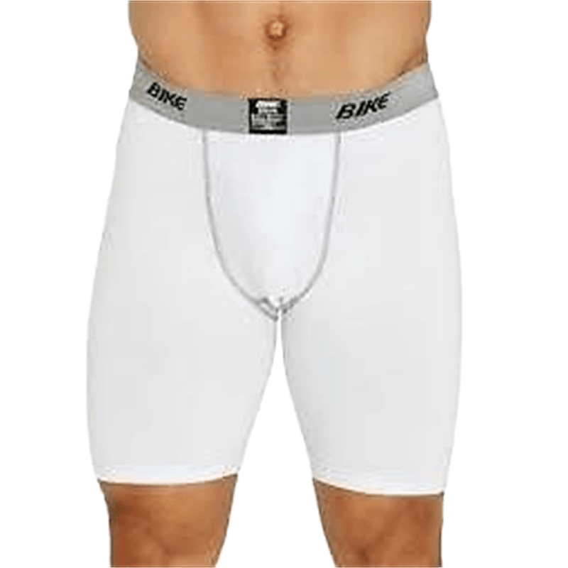 Bike Athletic Cotton Trunk | White