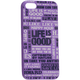 Life Is Good Sayings Iphone 5 / 5s Case - Soft Purple.jpg