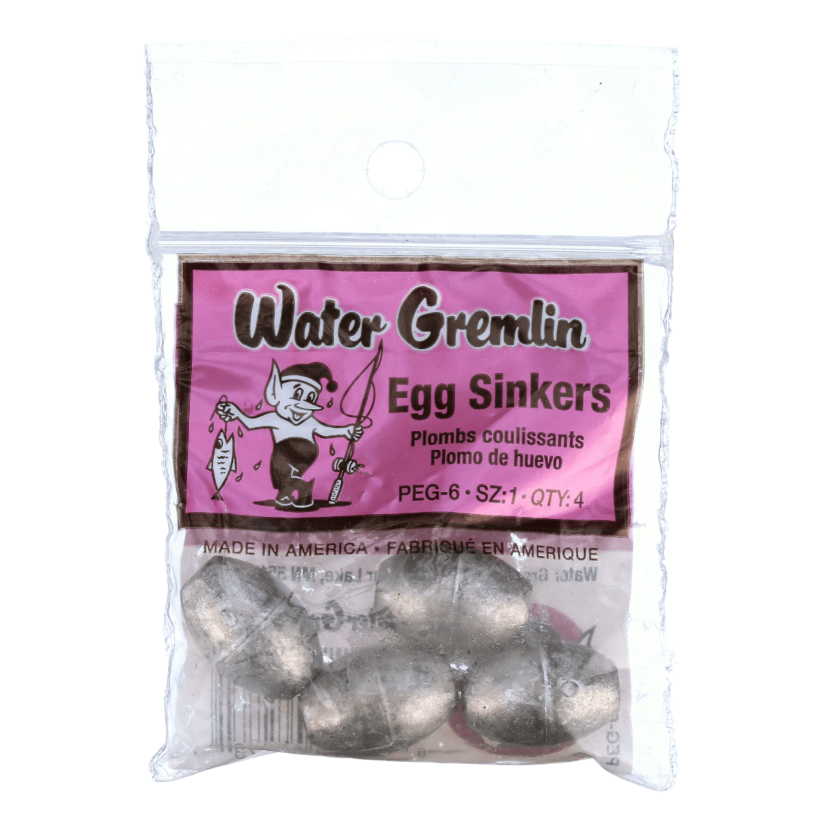 Water Gremlin Egg Sinker 