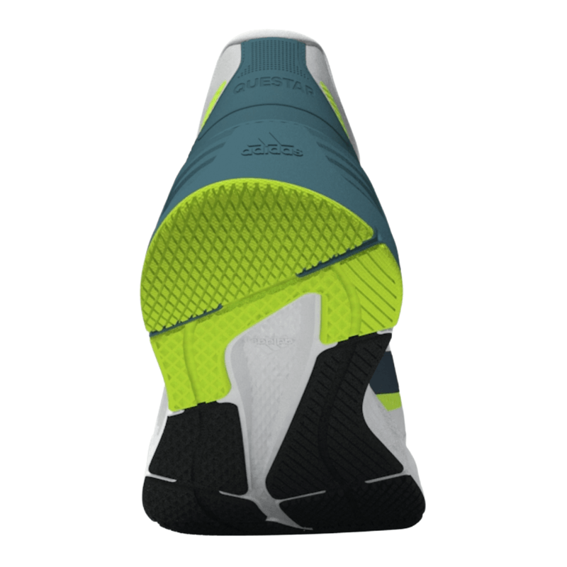 adidas Questar 2 Bounce Women's Running Shoes, Green/Lilac at John Lewis &  Partners