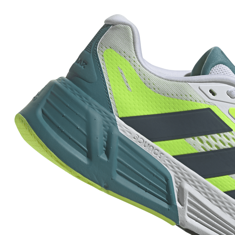 adidas Questar 2 Bounce Women's Running Shoes, Green/Lilac at John Lewis &  Partners