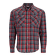 Simms Brackett Long Sleeve Shirt - Men's - Auburn Red / Black Window Plaid.jpg
