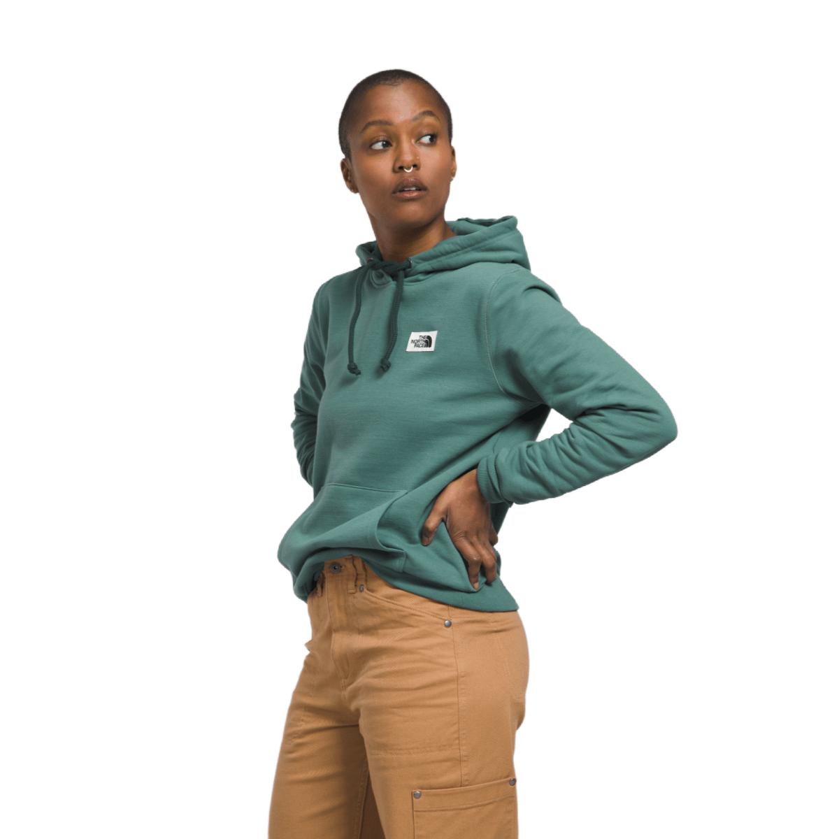 The North Face Heritage Patch Pullover Hoodie - Women's - Bobwards.com
