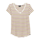 prAna Foundation 365 V-Neck Shirt - Women's - Canvas Stripe.jpg