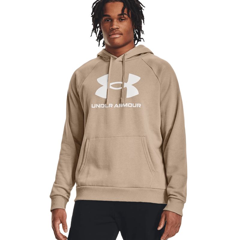 Under armour men's cheap rival fleece logo hoodie