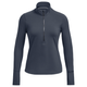 UNDER UA QUALIFIER RUN 1/2 ZIP JT - Downpour Gray / Reflective.jpg