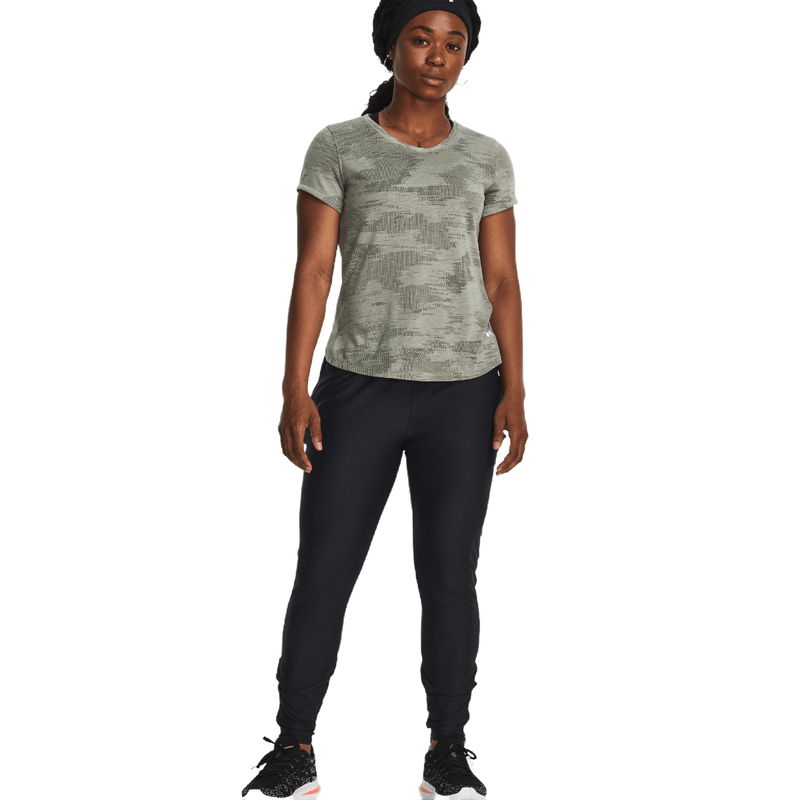 UNDER ARMOUR Skinny Workout Pants 'Qualifier Elite' in Graphite