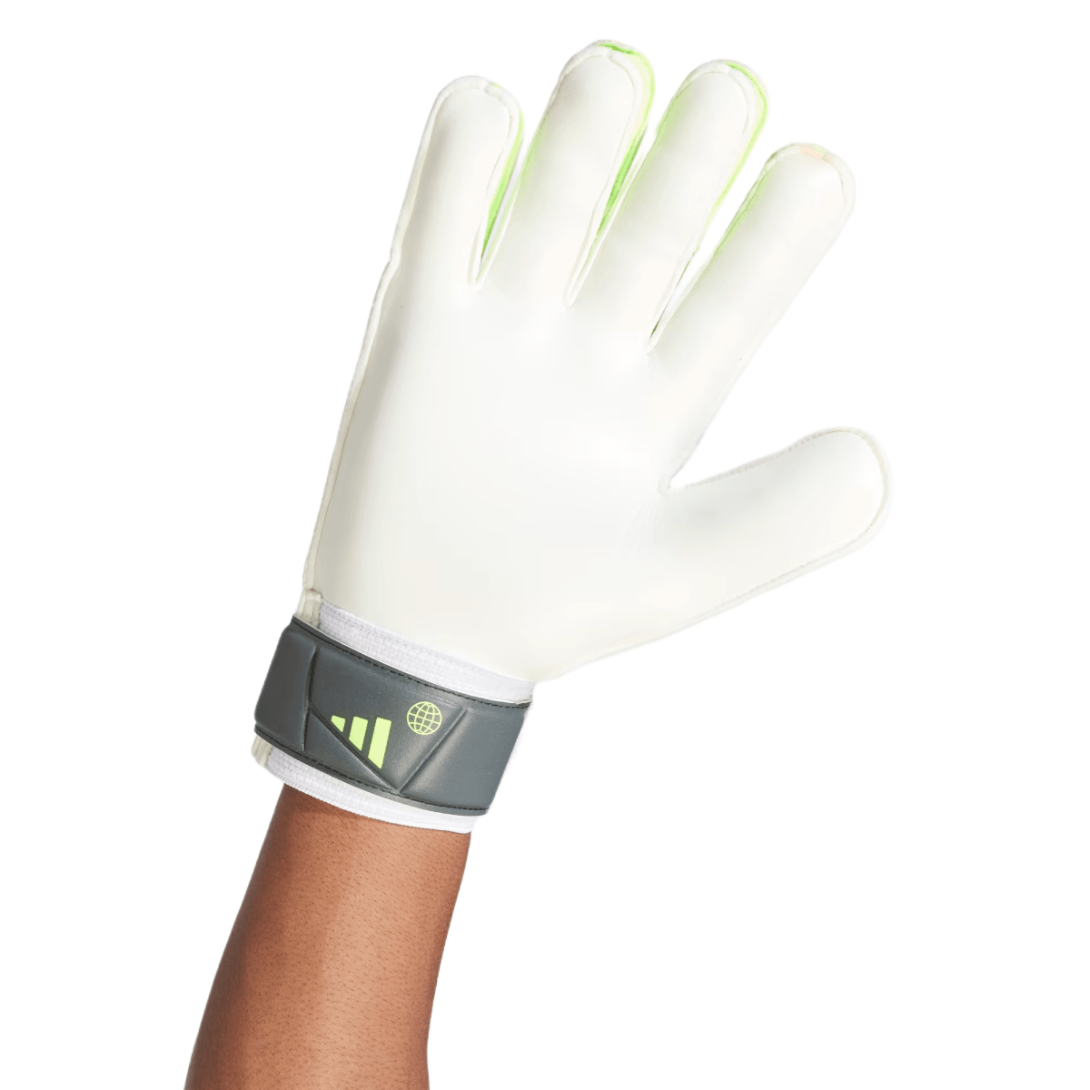 adidas Predator Pro Hybrid Cut Goalkeeper Gloves - White & Lucid