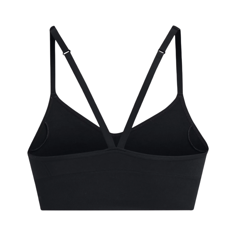 Womens sports bra with support Under Armour SEAMLESS LOW LONG BRA