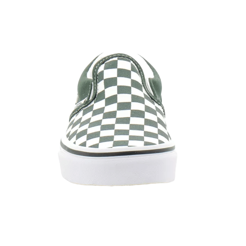 Forest green 2024 checkered vans