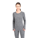 Terramar Cloud Nine 2.0 Printed Scoopneck Shirt - Women's - Grey Melange.jpg