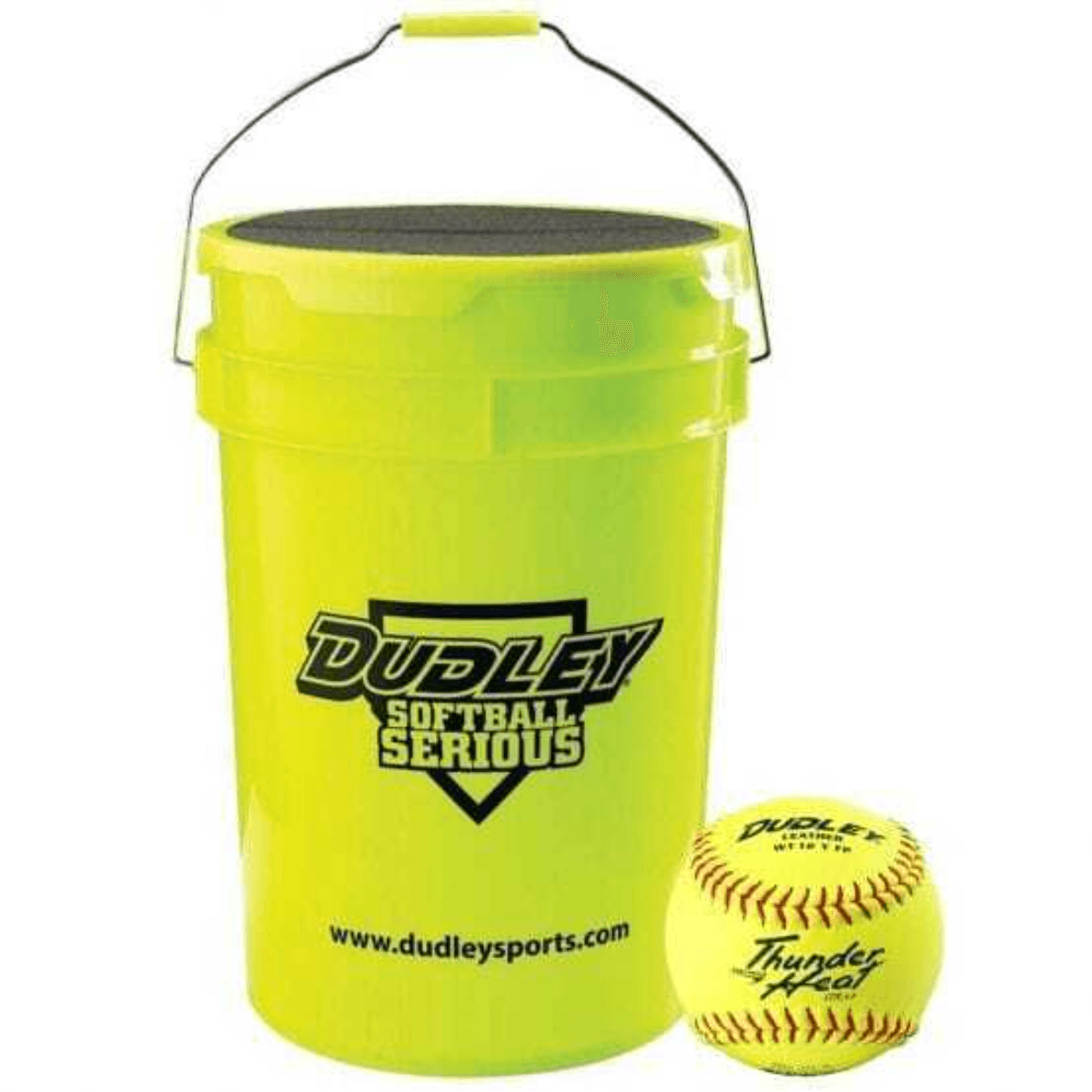 DUDLEY SOFTBALL BUCKET NFHS BALLS - Yellow.jpg
