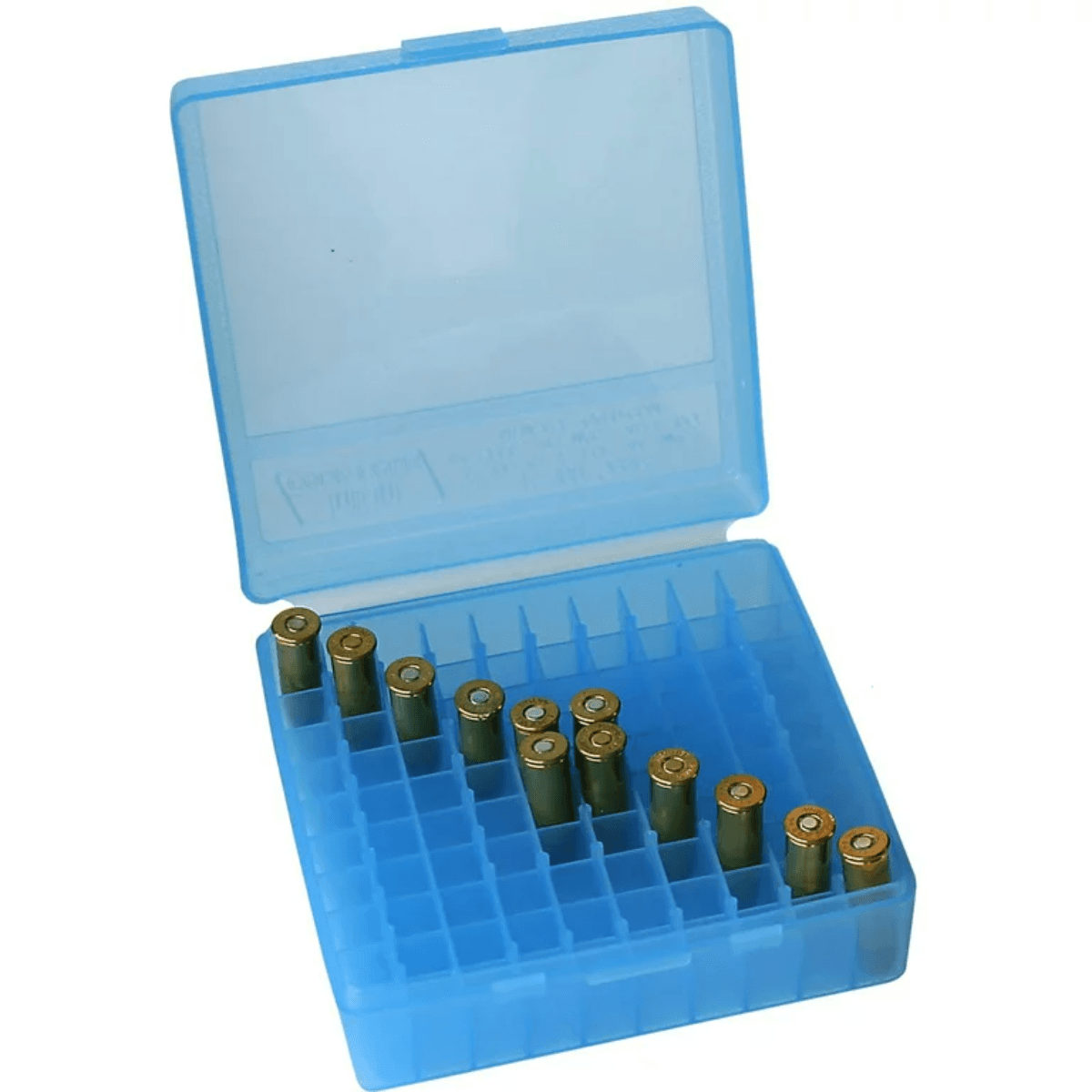 MTM Handgun P-100 Series Flip-Top 100 Round Plastic Ammo Box, 44 Remin —  Reloading Solutions Limited
