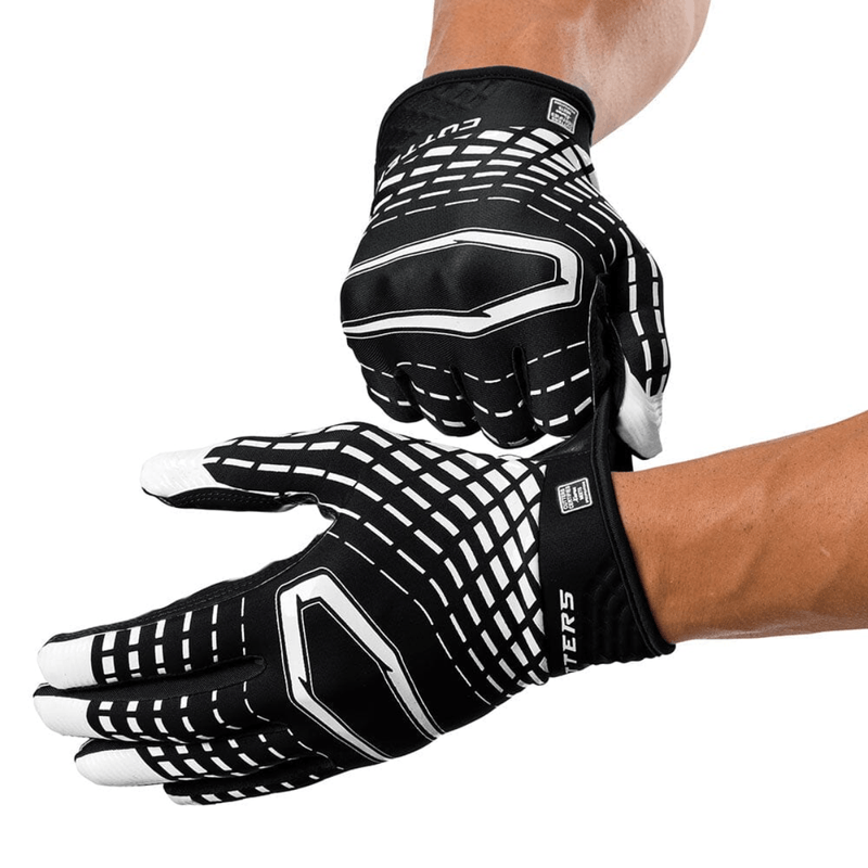 Cutters Rev Pro 5.0 Receiver Gloves, Black / S