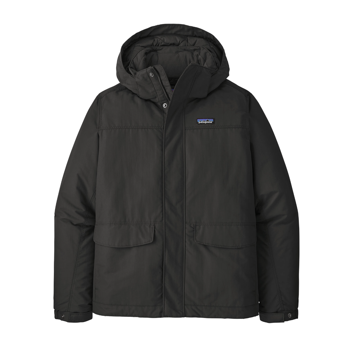 Patagonia black best sale waterproof jacket