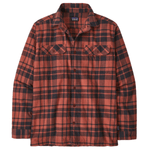 Patagonia Long-Sleeve Midweight Fjord Flannel Shirt - Men's - Ice Caps / Burl Red.jpg
