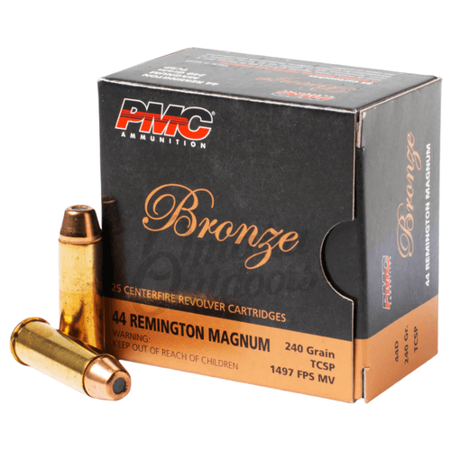 PMC Bronze 44 Magnum 240 Grain TCSP Ammunition 25 Rounds