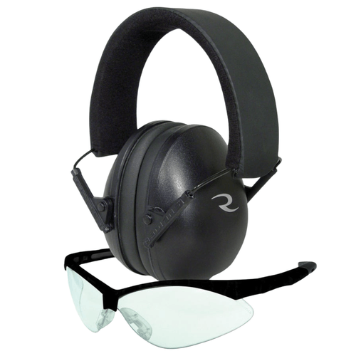 Radians Shooting Glasses And Lowset Passive Earmuff Combo - Youth