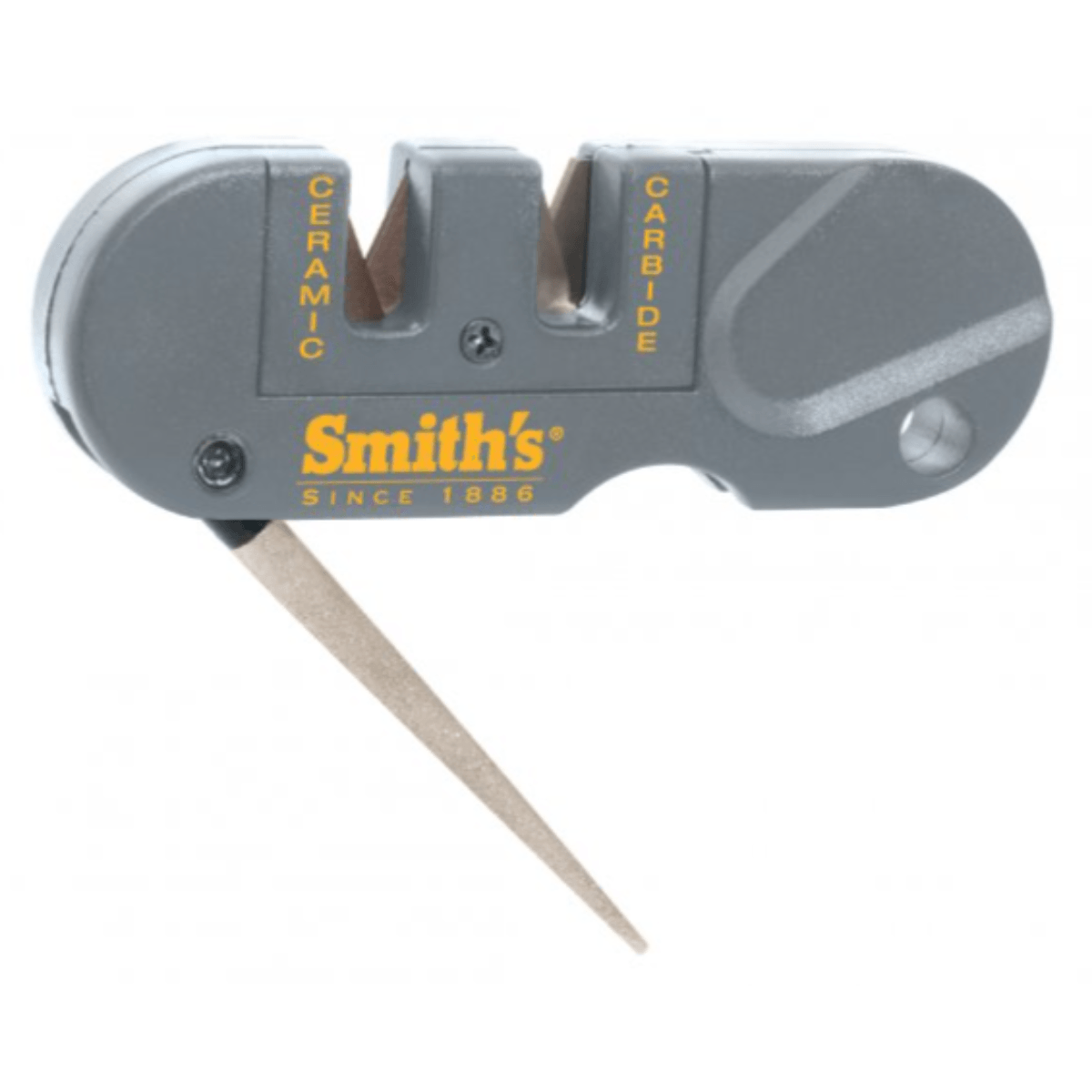 SMITH'S POCKET PAL PP1 KNIFE SHARPENER GRAY