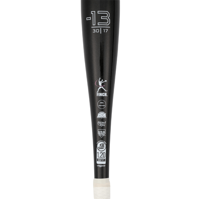 Louisville Slugger 2022 Proven (-13) Fastpitch Bat - White Pink