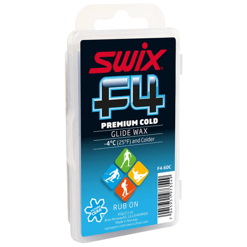 Swix F4-60C Glidewax Cold 60g w/ Cork