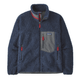 Patagonia Classic Retro-X Fleece Jacket - Men's - New Navy / Wax Red.jpg