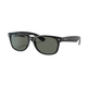 Ray-Ban New Wayfarer Sunglasses - Black / Crystal Green.jpg