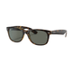 Ray-Ban New Wayfarer Sunglasses - Tortoise / G-15 Green.jpg