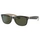 Ray-Ban New Wayfarer Sunglasses - Black on Beige.jpg