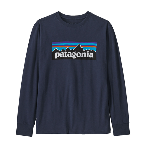 Patagonia Regenerative Organic Certified Cotton P-6 Long-Sleeved T-Shirt - Youth