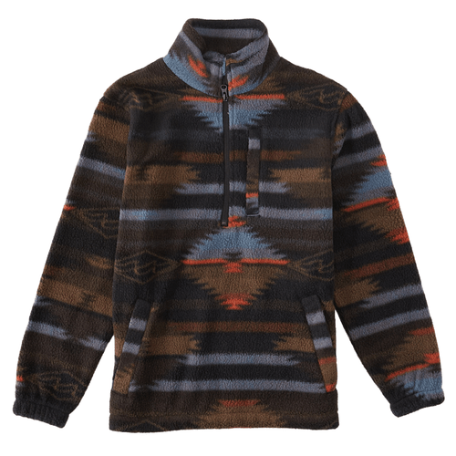 Billabong Boundary Mock Neck Fleece Pullover - Boys'