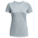Under Armour Tech Twist T-Shirt - Women's - Harbor Blue / Gravel / Metallic Silver.jpg