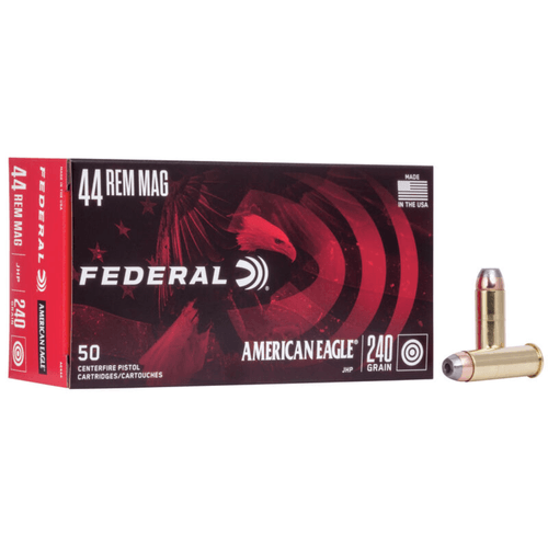 Federal American Eagle 44 Magnum 240 Grain JHP Ammunition 50 Rounds