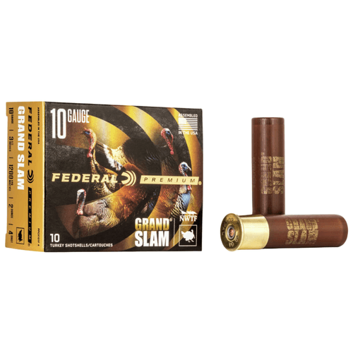 Federal Premium  Grand Slam 10 Gauge 4 Shot 3.5 Inch Ammunition 10 Rounds