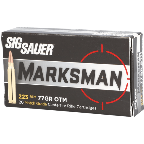 Sig Sauer Elite Match Grade Marksman Ammunition